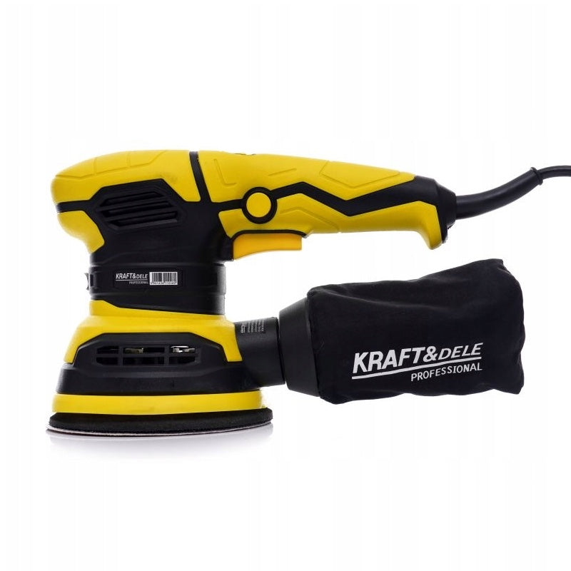 SEZONUL-OFERTELOR la Slefuitor excentric Kraft&Dele KD1695-Y, 1200W, 12000RPM, 125mm