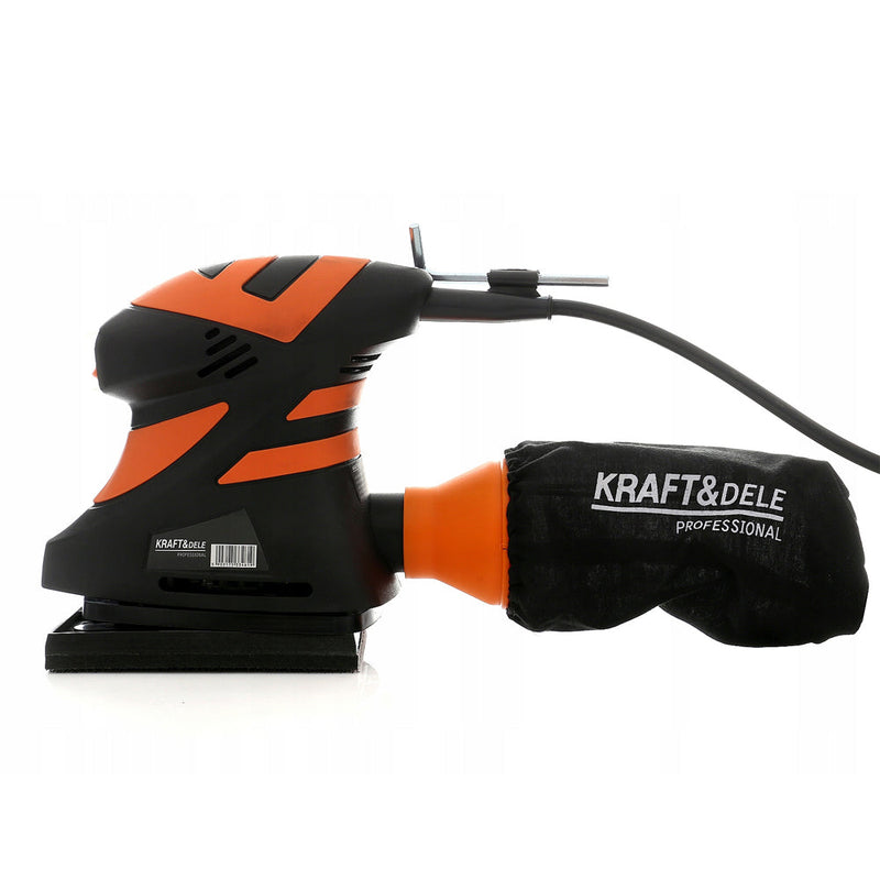 SEZONUL-OFERTELOR la Slefuitor excentric Kraft&Dele KD1697, 1000W, 12000RPM