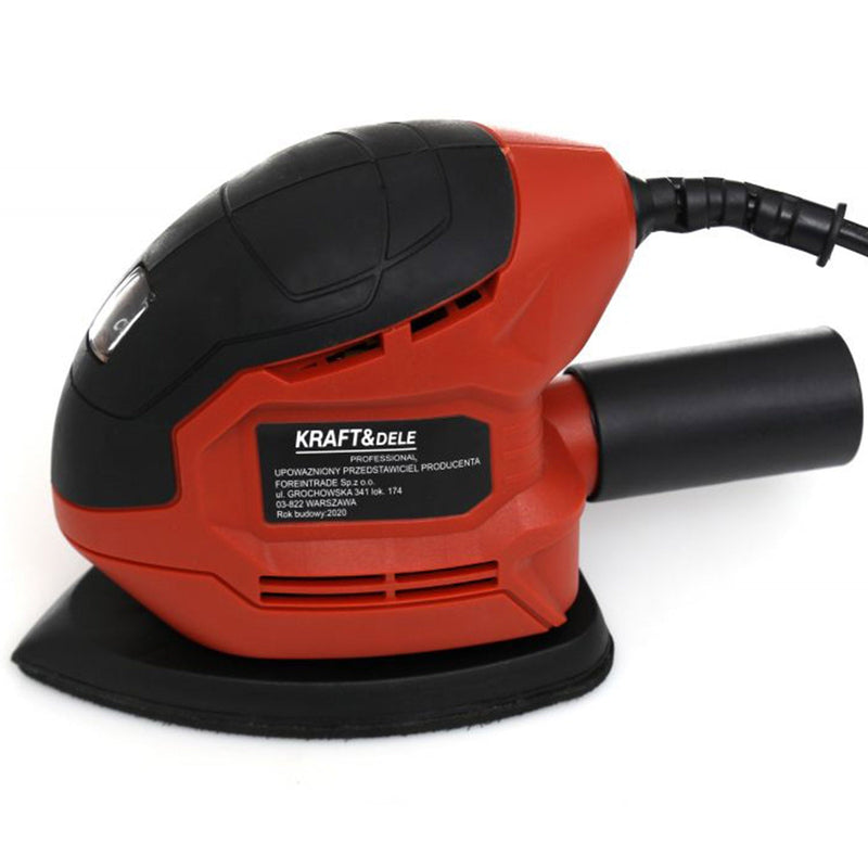 SEZONUL-OFERTELOR la Slefuitor excentric Kraft&Dele KD3044, 900W, 14000RPM