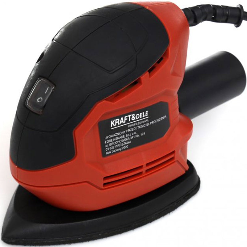 SEZONUL-OFERTELOR la Slefuitor excentric Kraft&Dele KD3044, 900W, 14000RPM