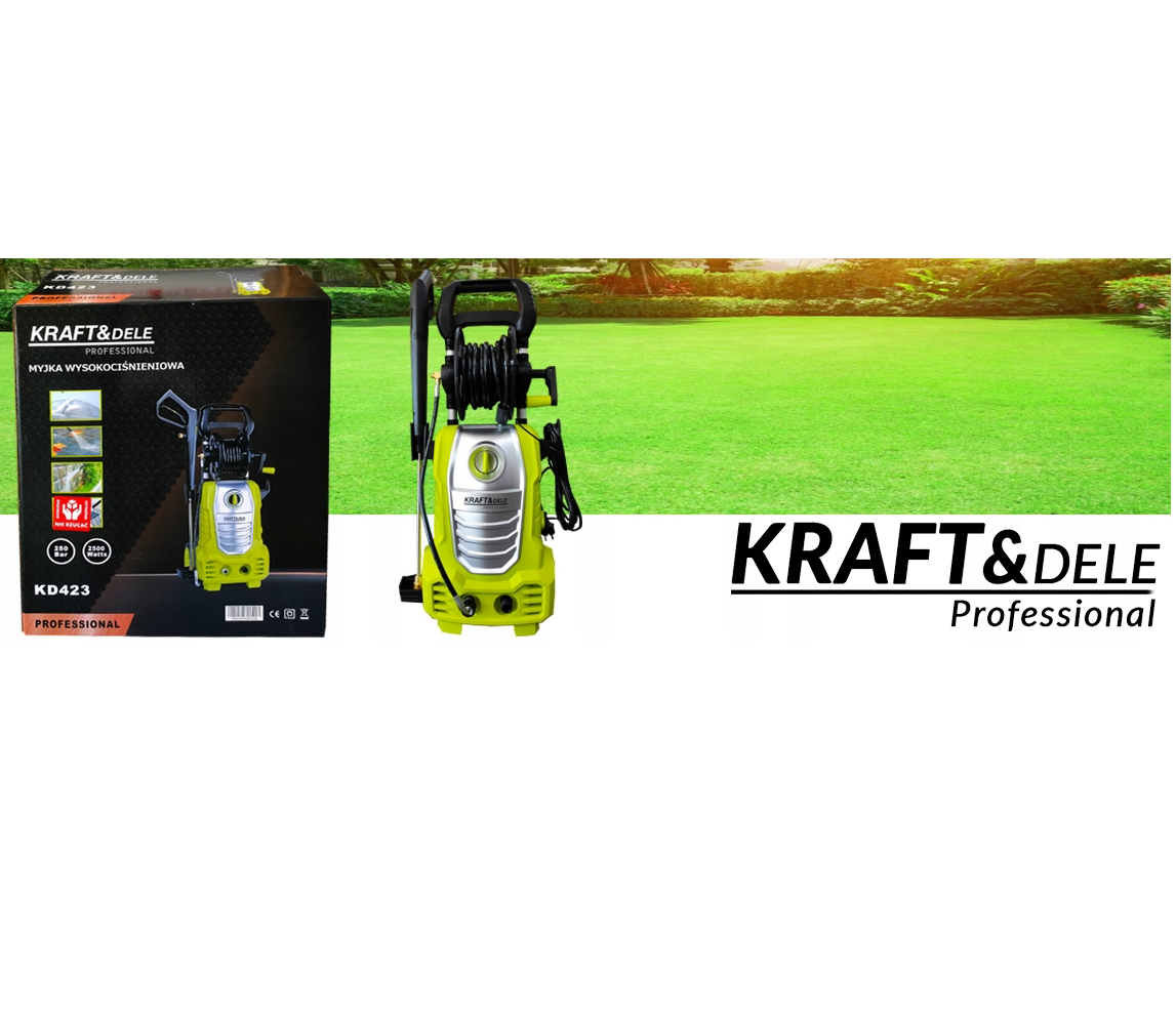 *BLACK-FRIDAY* Aparat de spalat cu presiune Kraft&Dele KD423, 2500W, 5L/min, Accesorii incluse