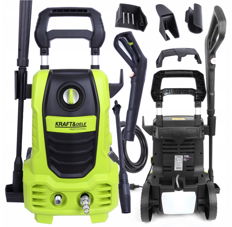 SEZONUL-OFERTELOR la Aparat de spalat cu presiune Kraft&Dele KD422, 2100W, 5L/min, Accesorii incluse