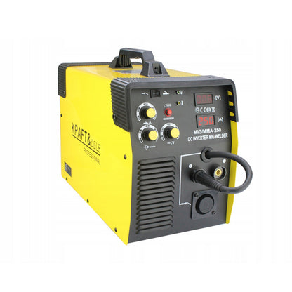 *BLACK-FRIDAY* Aparat de sudura cu sarma Kraft&Dele KD1836, MIG-MAG/MMA, 250A, galben