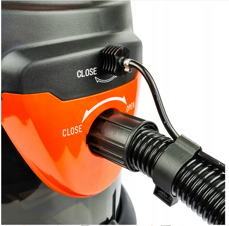 BLACK-is-BACK Aspirator cu spalare Kraft&Dele KD482, 1400W, 20L, Accesorii incluse