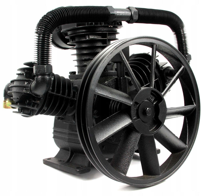 BLACK-is-BACK Cap compresor de aer cu 3 pistoane Kraft&Dele KD1406, pentru motor 5.5KW