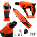 PRIMAVARA-OFERTELOR Ciocan rotopercutor KRAFTSON % Import Polonia %  1756, 900rpm, 4300 BPM, fara acumulator si incarcator ( X-SERIES ) - Imagine alternativa