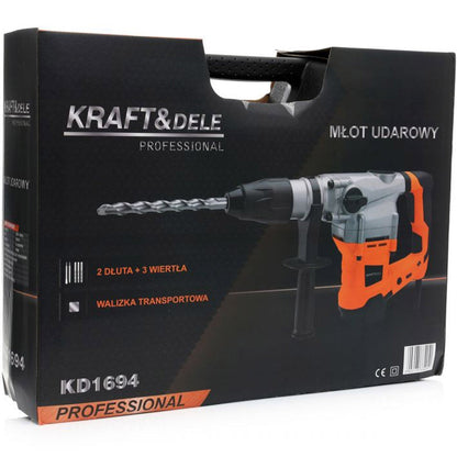 BLACK-FRIDAY Ciocan rotopercutor KRAFTSON % Import Polonia % 1694, 2800W, 4200RPM, 2150BPM