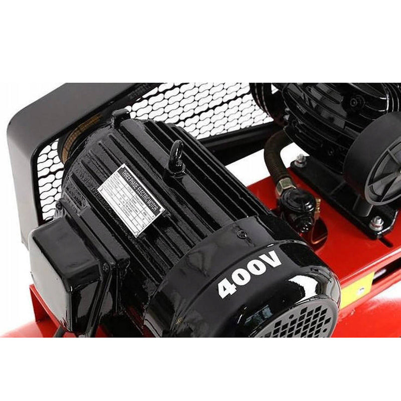 BLACK-is-BACK Compresor aer KRAFTSON % Import Polonia %  1477, 100L, 400V, 4100W, 8Bar, 320L/min