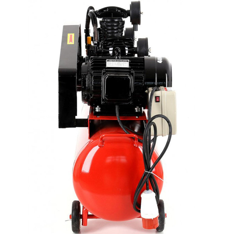 BLACK-is-BACK Compresor aer Kraft&Dele KD405, 100L, motor 4.1kW trifazat, 8Bar, 650/min, 3 pistoane