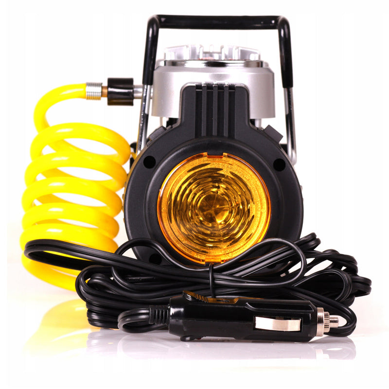 BLACK-is-BACK Compresor aer auto KRAFTSON % Import Polonia %  1468, 12V, 190W, debit aer 40l/min