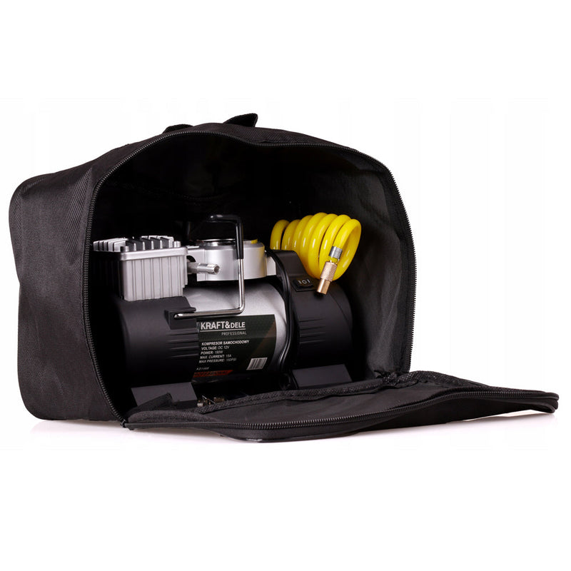 BLACK-is-BACK Compresor aer auto Kraft&Dele KD1468, 12V, 190W, debit aer 40l/min