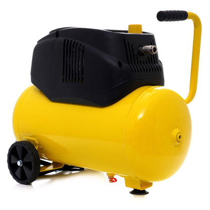 BLACK-FRIDAY Compresor aer fara ulei Kraft&Dele KD1416, 24L, 1.5CP, 8Bar, 180/min, silentios