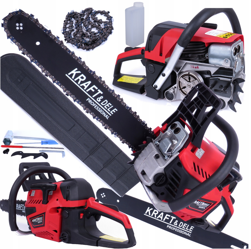 BLACK-is-BACK Drujba KRAFTSON % Import Polonia %  5016, 5.3CP, lama 45cm, Accesorii incluse