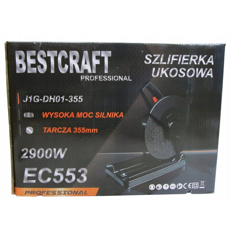 BLACK-is-BACK Fierastrau circular Bestcraft EC553, 2900W, 3800RPM, 355mm