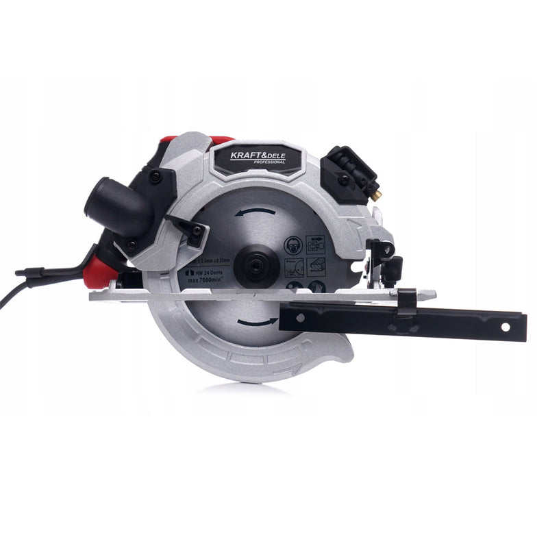 BLACK-is-BACK Fierastrau circular Kraft&Dele KD1714, 2900W, 5500RPM, 185mm