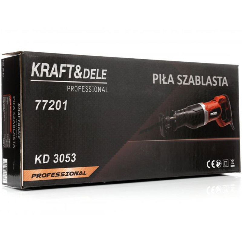 BLACK-is-BACK Fierastrau sabie Kraft&Dele KD3053, 2000W, 2500RPM, adancime taiere 150mm