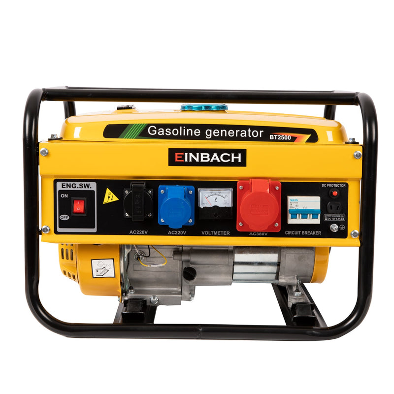 BLACK-is-BACK Generator curent Einbach G-Power, 220V/380V, 7.5CP, 4 timpi