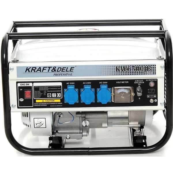 *BLACK-FRIDAY* Generator curent KRAFTSON % Import Polonia % 118, 230V, 6.5CP, 4 timpi, stabilizator de tensiune AVR