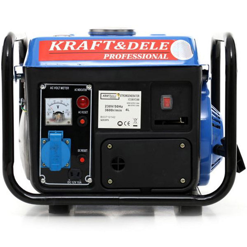 BLACK-is-BACK Generator curent Kraft&Dele KD109N, 230V, 2CP, 2 timpi, stabilizator tensiune (AVR)