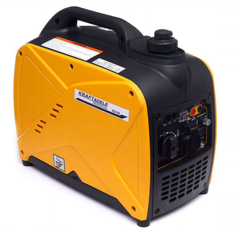 SEZONUL-OFERTELOR la Generator curent silentios KRAFTSON % Import Polonia %  185, 230V, 4 timpi, stabilizator tensiune (AVR)