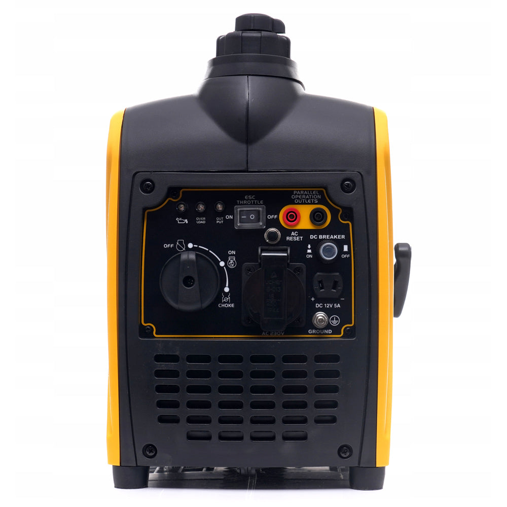 BLACK-is-BACK Generator curent silentios Kraft&Dele KD185, 230V, 4 timpi, stabilizator tensiune AVR
