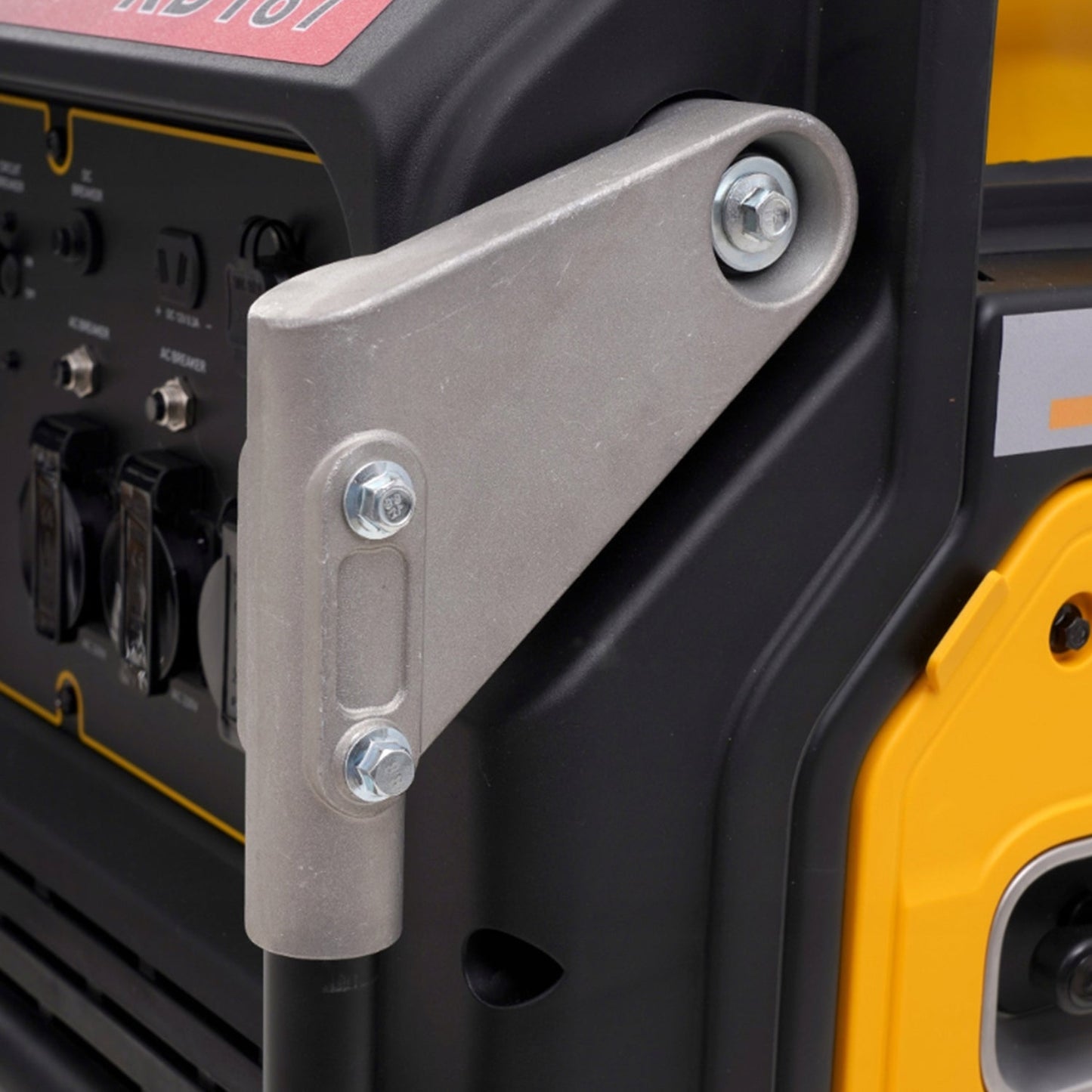 *BLACK-FRIDAY* Generator curent silentios profesional Kraft&Dele KD187, 220V, 4 timpi, stabilizator tensiune AVR , roti transport
