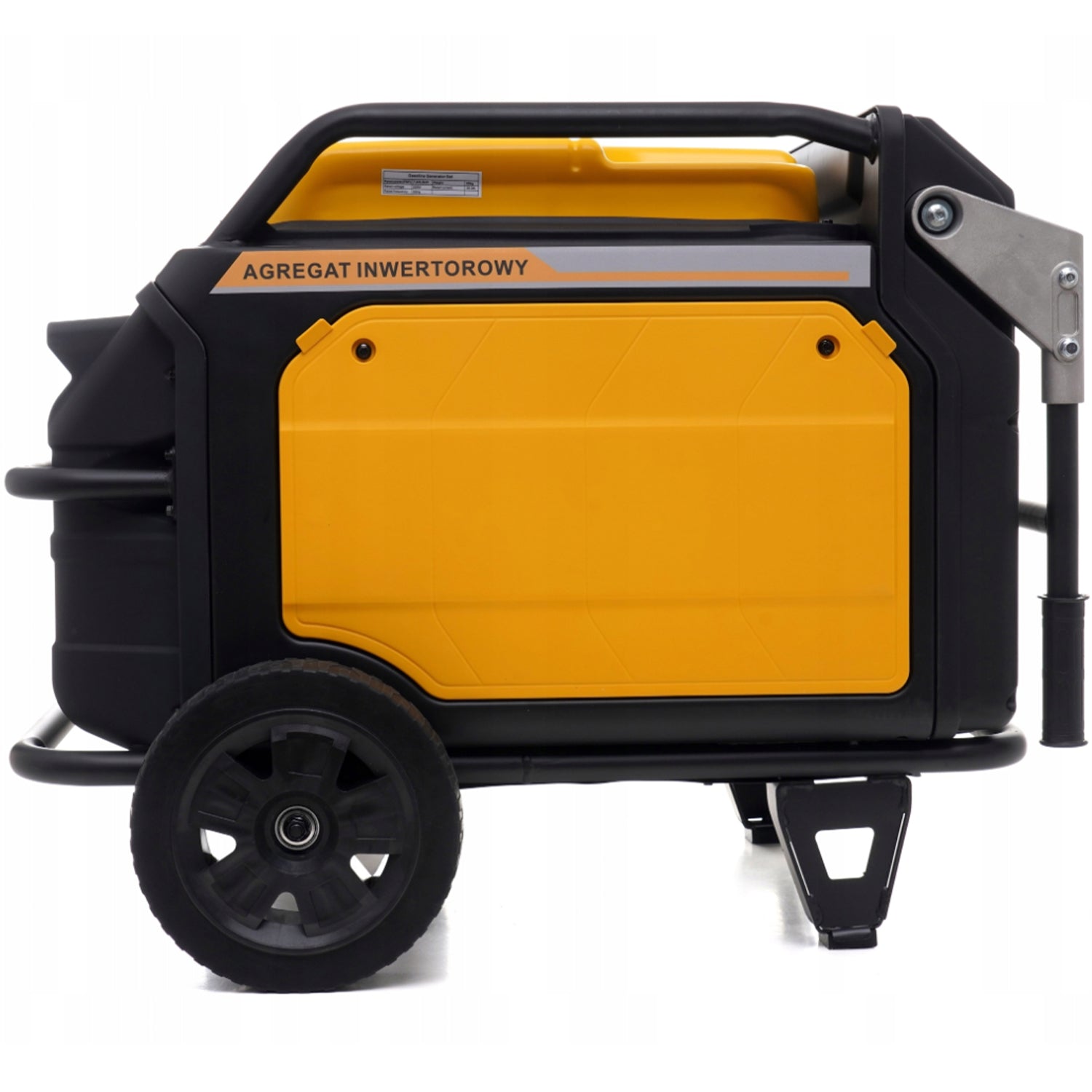*BLACK-FRIDAY* Generator curent silentios profesional Kraft&Dele KD187, 220V, 4 timpi, stabilizator tensiune AVR , roti transport