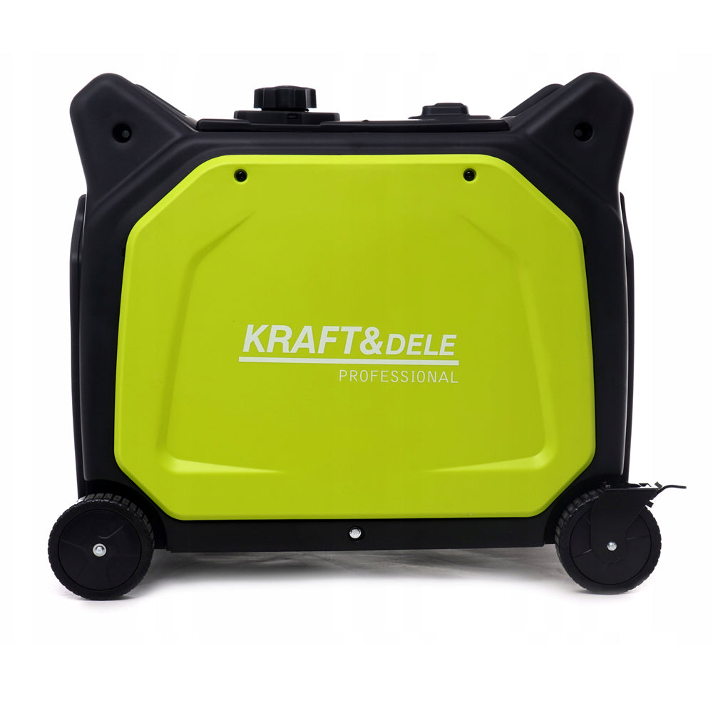 *BLACK-FRIDAY* Generator curent silentios profesional Kraft&Dele KD682, 230V, stabilizator tensiune AVR , roti transport si pornire la cheie