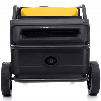 *BLACK-FRIDAY* Generator curent silentios profesional Kraft&Dele KD187, 220V, 4 timpi, stabilizator tensiune AVR , roti transport