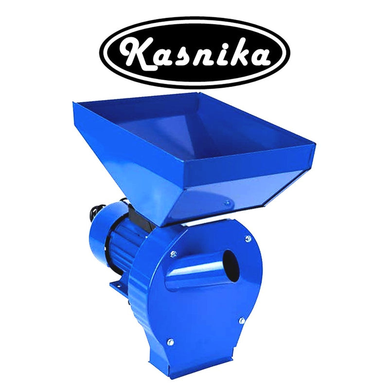 PRIMAVARA-OFERTELOR Moara cereale si stiuleti (2 in 1) KASNIKA, 3.9kW, cu ciocanele, malai si uruiala, + suport cu picioare