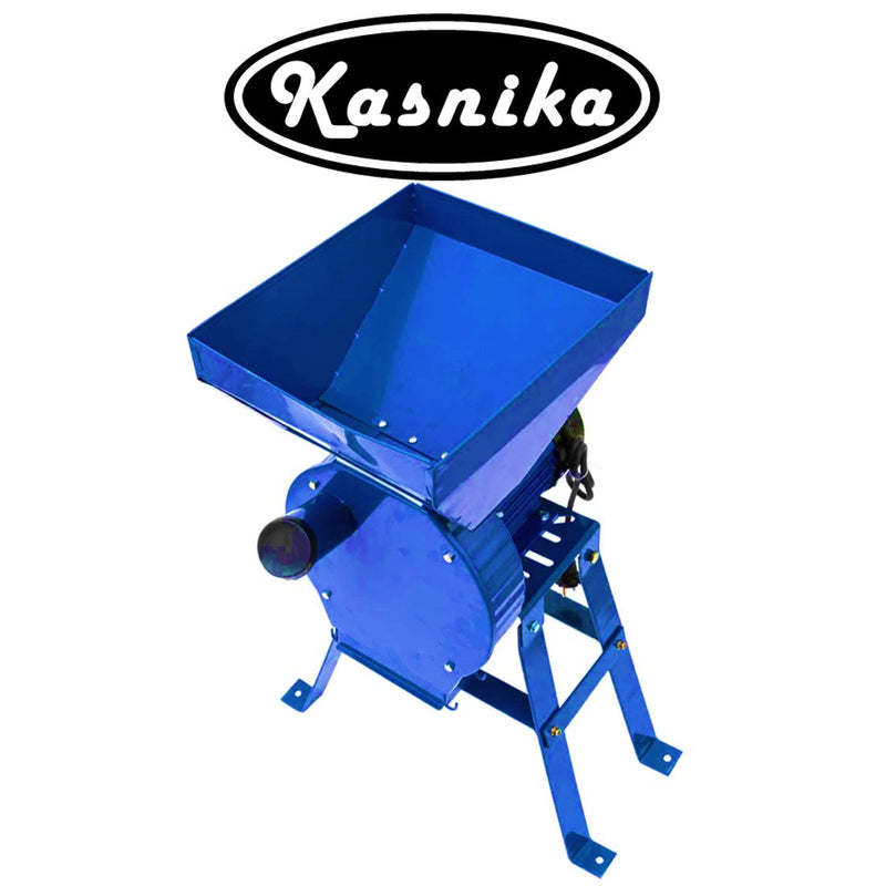 PRIMAVARA-OFERTELOR Moara cereale si stiuleti (2 in 1) KASNIKA, 3.9kW, cu ciocanele, malai si uruiala, + suport cu picioare