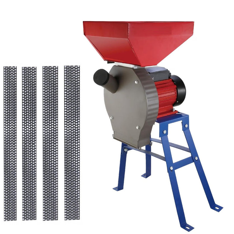 PRIMAVARA-OFERTELOR Moara cereale si stiuleti (2 in 1) PALMiRA, 3.9kW, cu ciocanele, malai si uruiala, + suport cu picioare