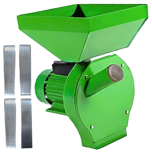 *PROMO* 239 LEI Moara PANDORA VERDE, Cereale si stiuleti (2 in 1), cu ciocanele pentru uruiala, motor electric inclus