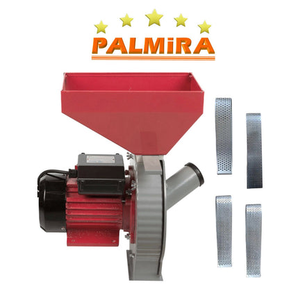 *BLACK-FRIDAY* *PROMO* Moara cereale si stiuleti 2 in 1 PALMiRA, 3.9KW, cu ciocanele pentru uruiala si malai