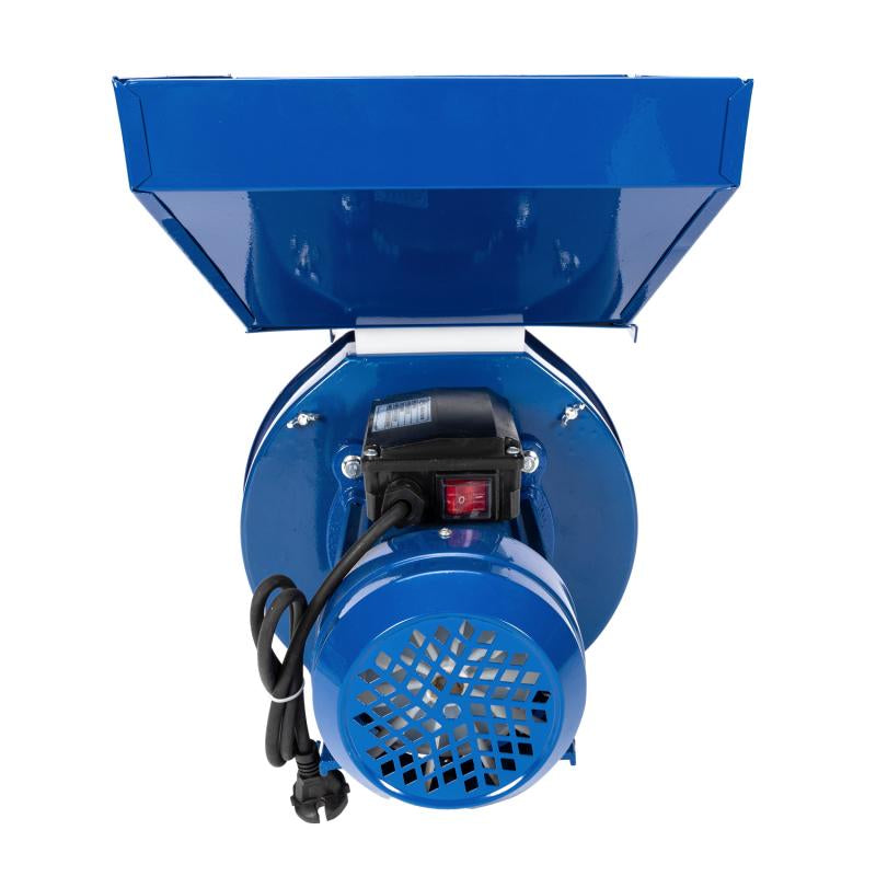 IARNA-OFERTELOR Set Moara cereale si stiuleti (2 in 1) VOKNER, Blue-Efficient, 3KW, cu Suport Metal