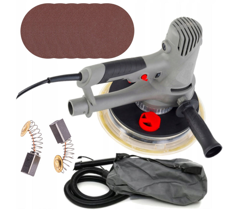 *BLACK-FRIDAY* Slefuitor pereti cu aspirator Kraft&Dele KD1799, 1800W, 190 mm, turatie reglabila, Accesorii incluse