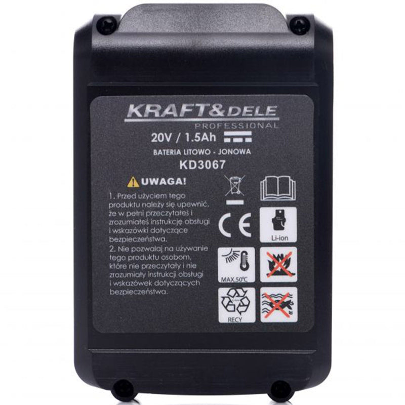 IARNA-OFERTELOR Surubelnita electrica cu 2 acumulatori Kraft&Dele KD3067, 20V, accesorii incluse