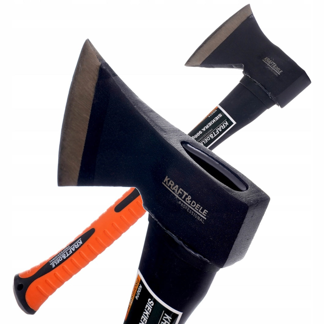 BLACK-is-BACK Topor despicat lemne Kraft&Dele KD287, 1250g, coada din fibra de sticla