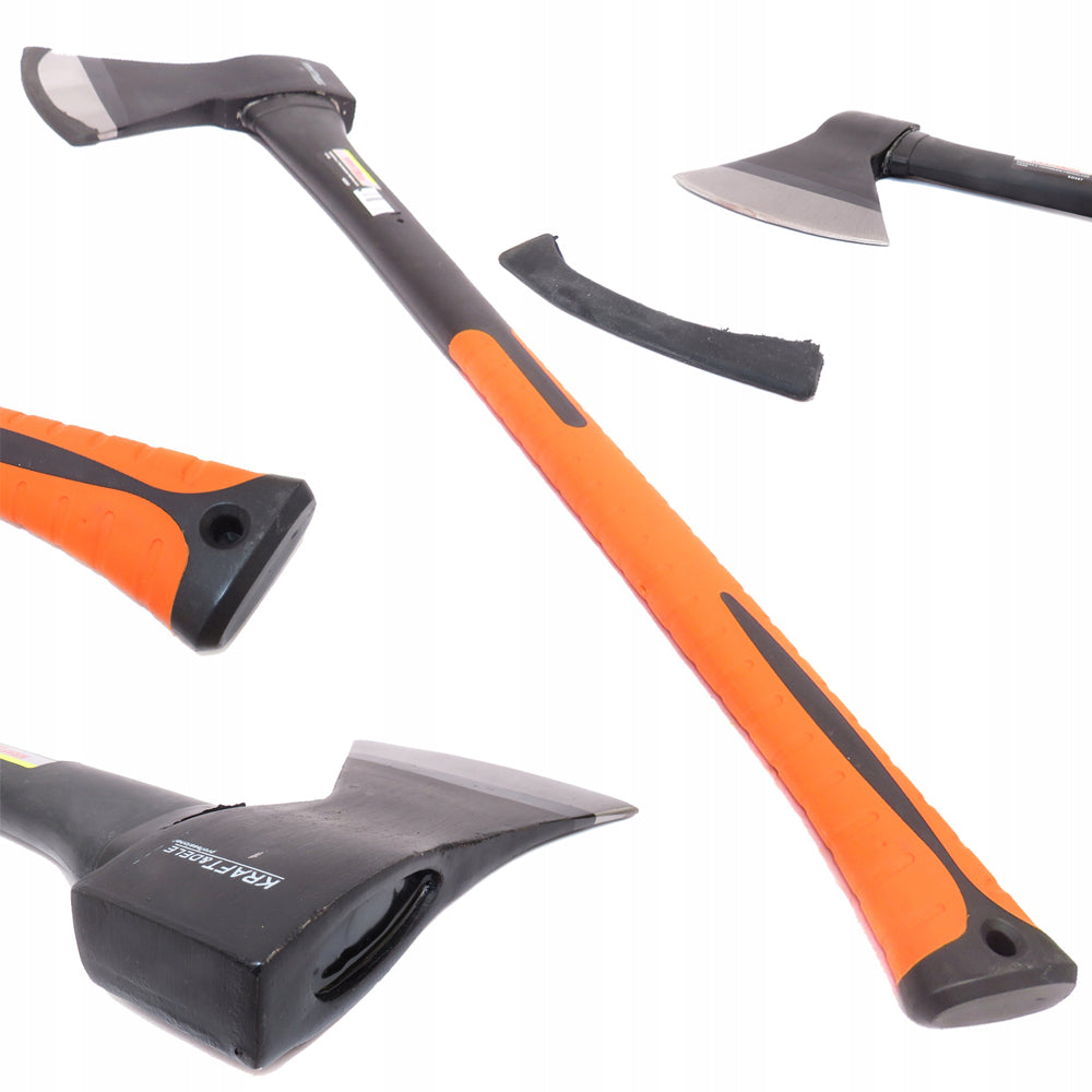 BLACK-is-BACK Topor despicat lemne Kraft&Dele KD287, 1250g, coada din fibra de sticla