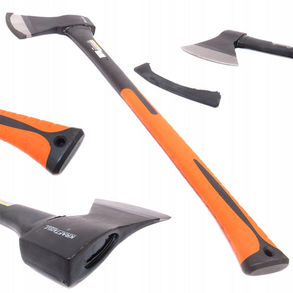 BLACK-is-BACK Topor despicat lemne Kraft&Dele KD287, 1250g, coada din fibra de sticla