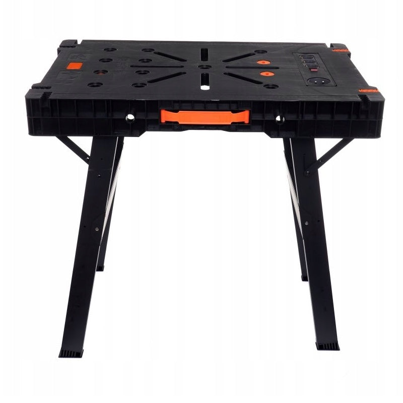 Masa de lucru pliabila cu prize POLSKI K10746, sarcina maxima 500kg-1-2