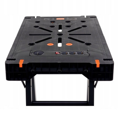 Masa de lucru pliabila cu prize POLSKI K10746, sarcina maxima 500kg-1-2-3-4-5-6