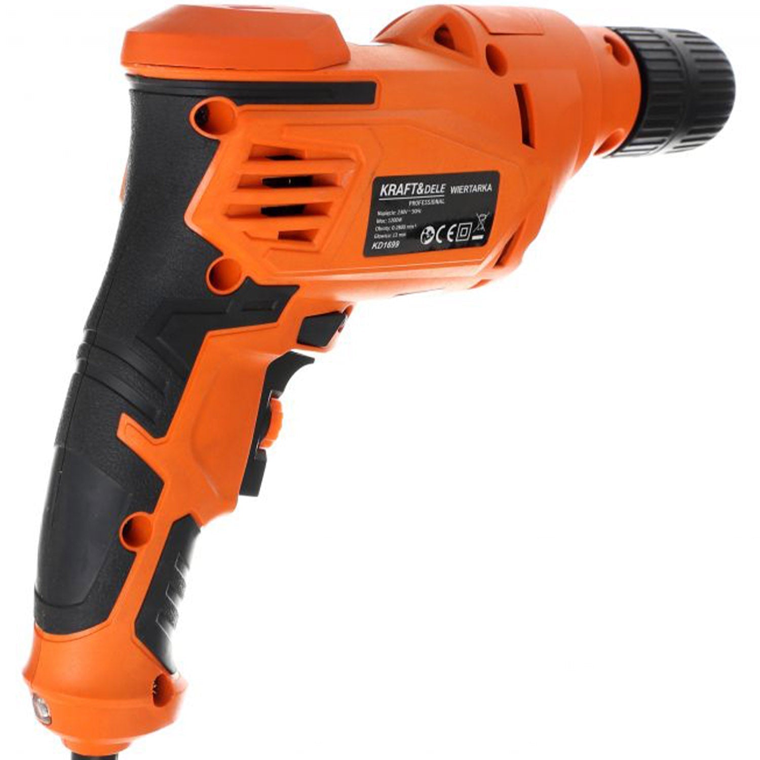 Bormasina gaurit si insurubat 1200W, 2880RPM, mandrina pana la 10mm, POLSKI K1699, Poza6