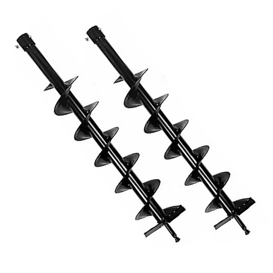 SET 2xBurghiu pamant DEZMAN D150MM+D150MM, pentru motoburghie si foreze pamant, prindere universala