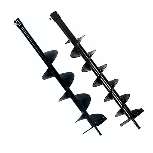 SET 2xBurghiu pamant DEZMAN D150MM+D250MM, pentru motoburghie si foreze pamant, prindere universala