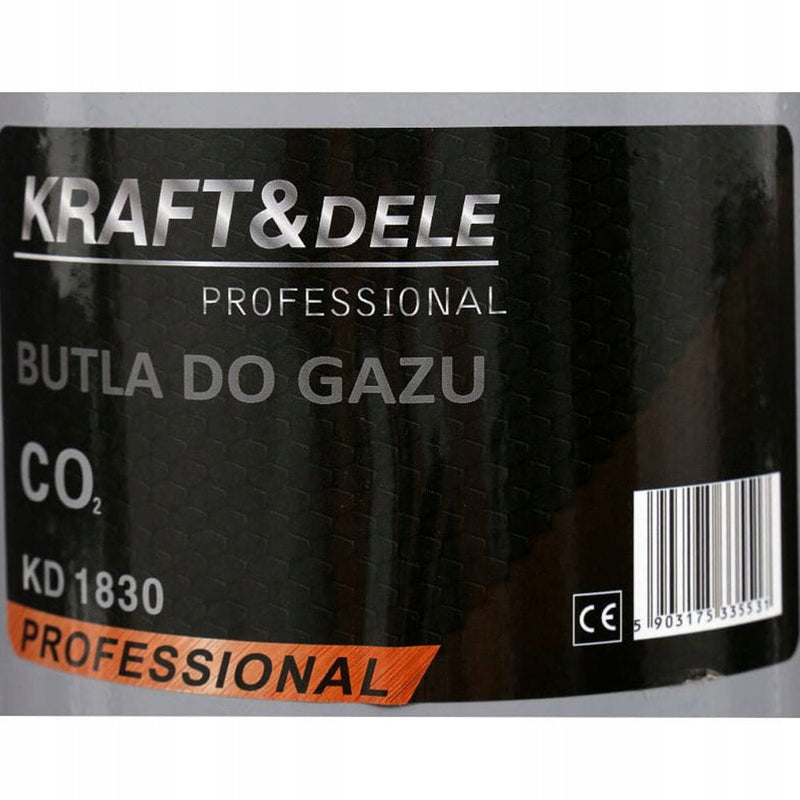 Butelie gaz / cilindru CO2 KRAFTSON % Import Polonia %  1830, capacitate 8l