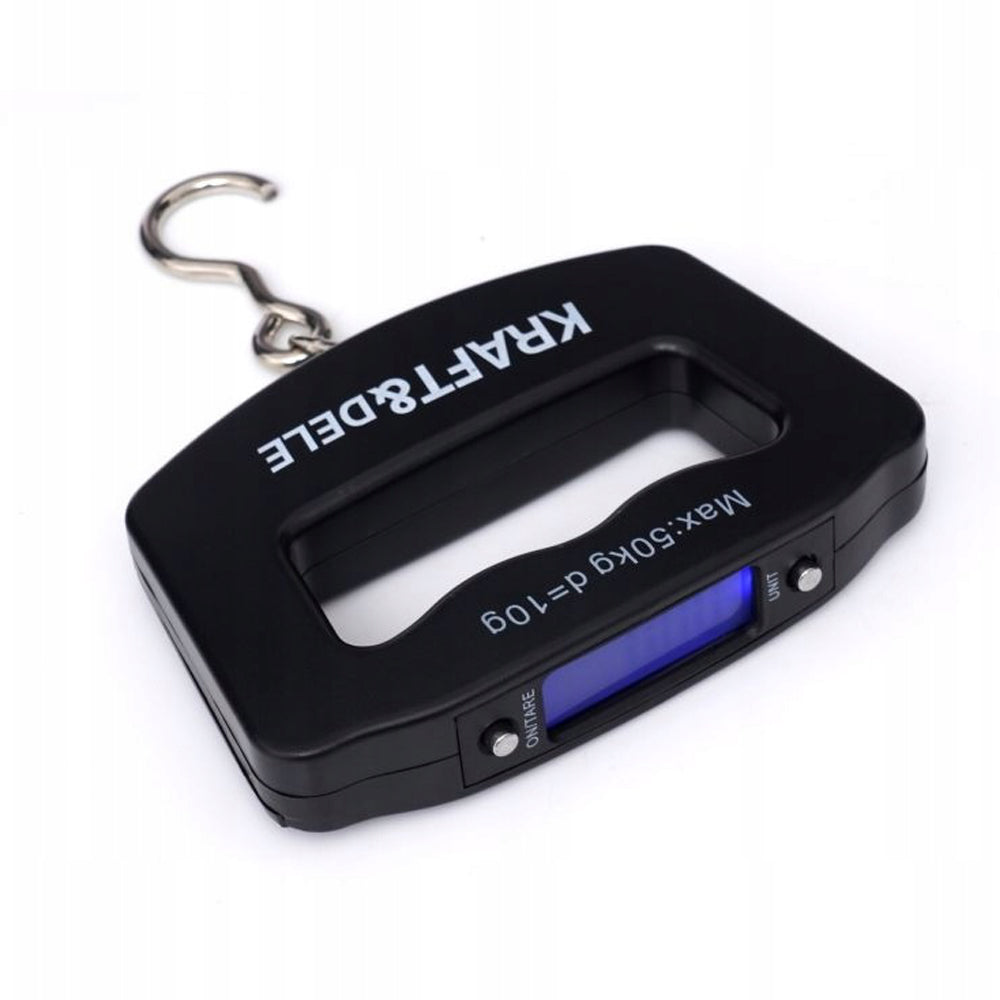 Cantar de mana electronic cu carlig, 50Kg, POLSKI K11416, alimentare baterii 2xAAA