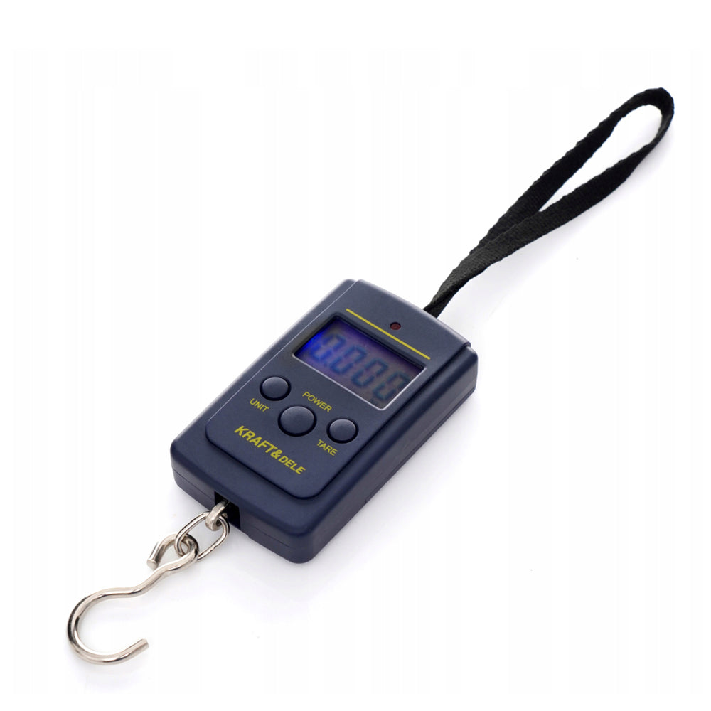 Cantar de mana electronic cu carlig, 50Kg, POLSKI K11414, Ecran LCD, alimentare baterii 2xAAA