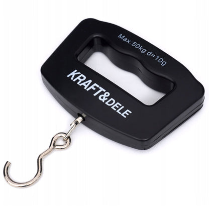 Cantar de mana electronic cu carlig, 50Kg, POLSKI K11416, alimentare baterii 2xAAA