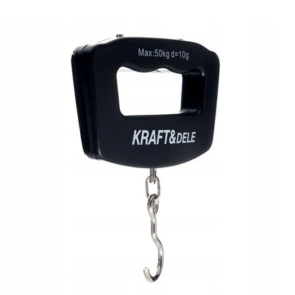 *OFERTE-DE-VARA* Cantar electronic cu carlig, 50Kg, KRAFTSON % Import Polonia %  11416, Baterii 2xAAA